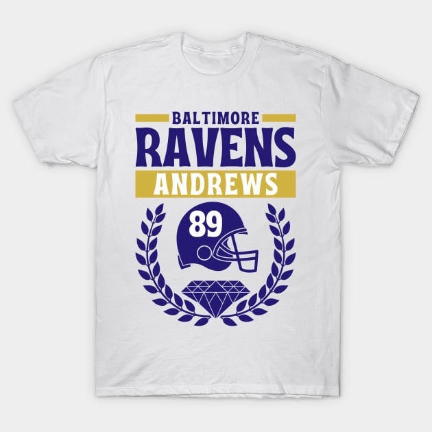 Baltimore Ravens Andrews 89 American Football T-Shirt by Astronaut.co